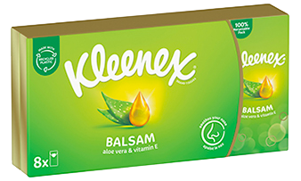 Mouchoirs Kleenex® blancs boîte de 100 - LD Medical