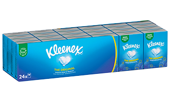 Mouchoirs en papier Kleenex® Boîte cubique 8825 - Blanc. 3
