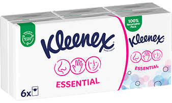 Kleenex<sup>®</sup> Essential - Mouchoirs étuis